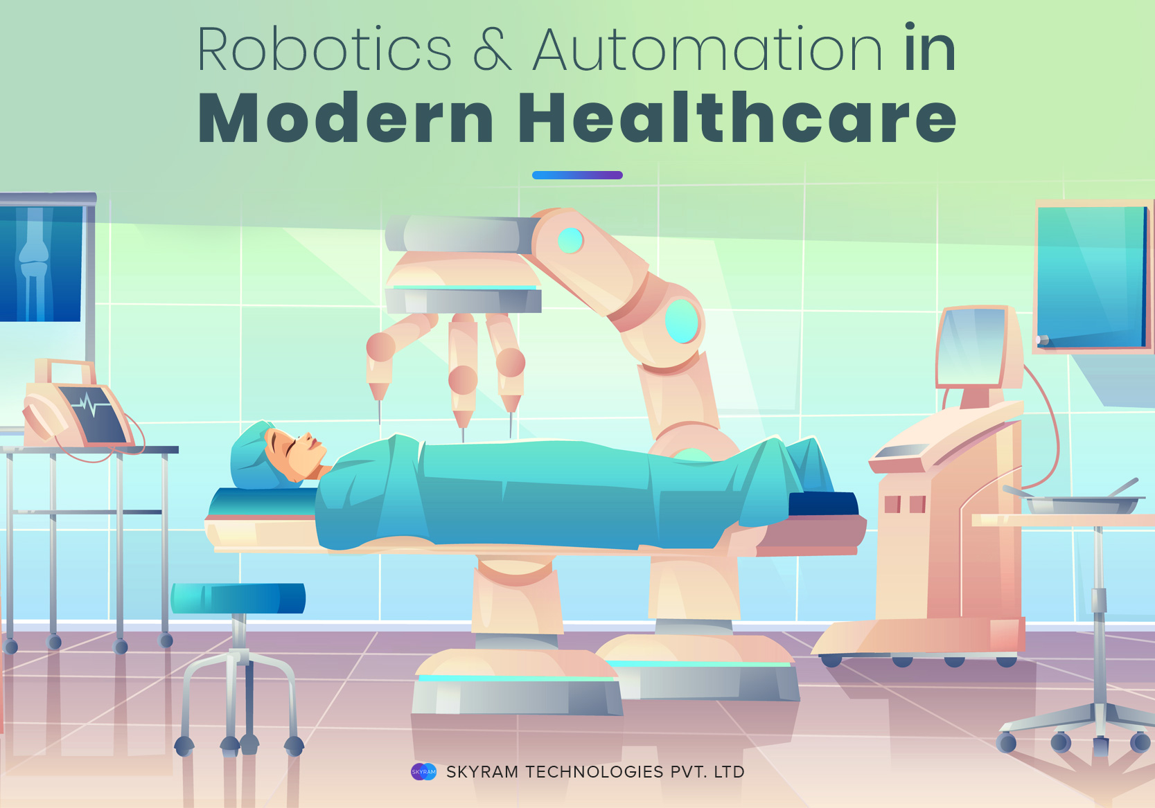 Robotics & Automation In Modern Healthcare - Skyram Technologies