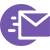 email purple